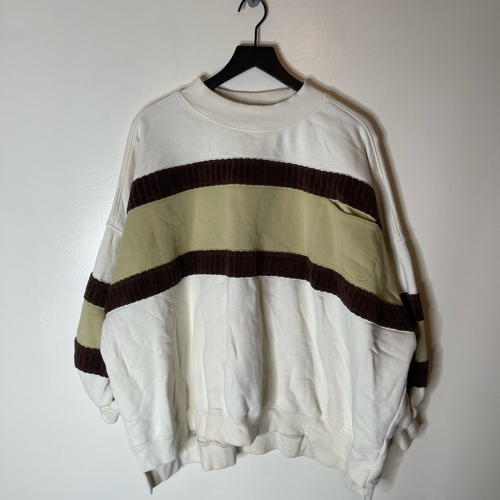 Rare we the free free people golden state pullover size XS Womens Oversize